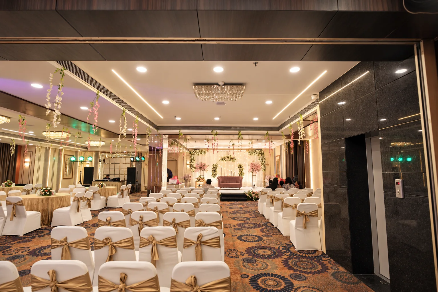 Celebration venue at Hotel Ranbirs