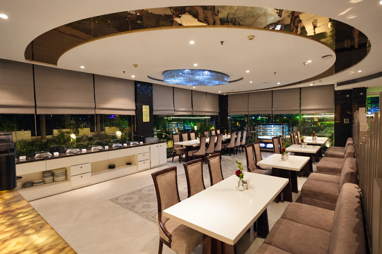 Poseidon Restaurant at Hotel Ranbirs